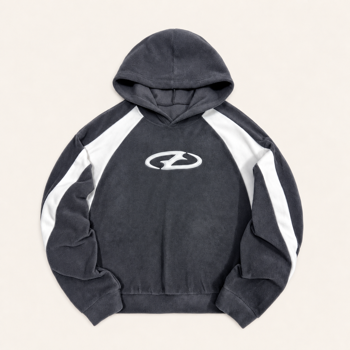 Modern 3D Pattern Hooded Sweatshirt