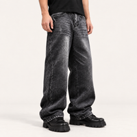 Soykre Timeless Oversized Wide-Leg Denim Pants