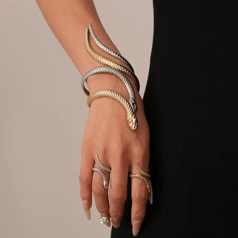 Rebel Spirit Snake Jewelry Set