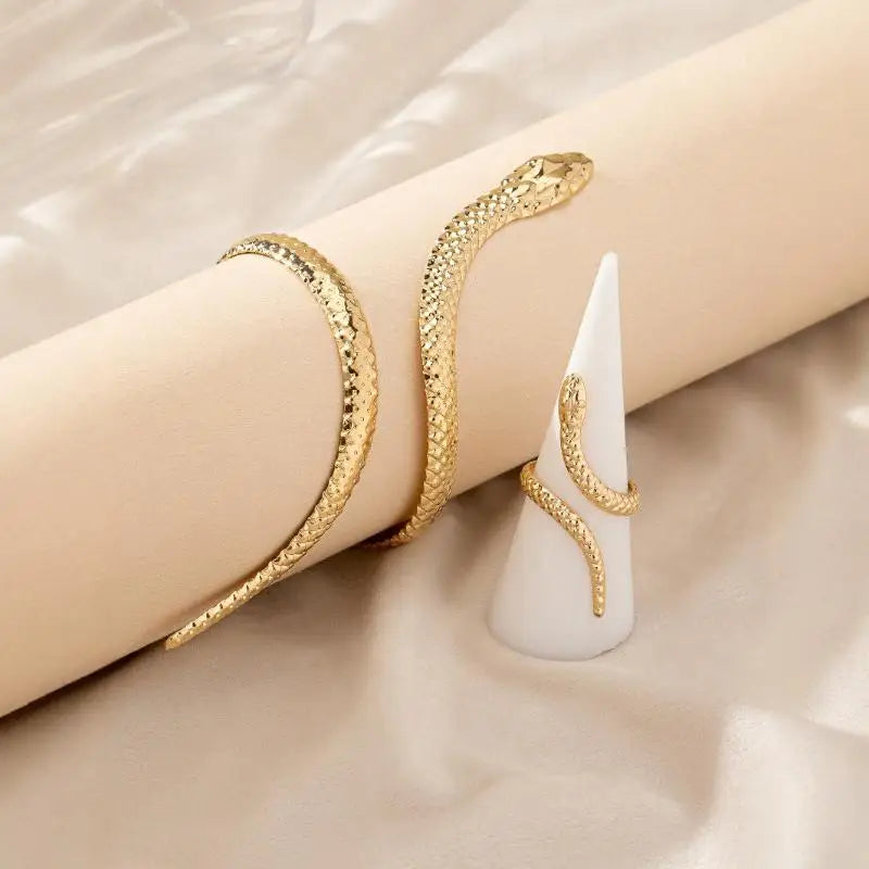 Rebel Spirit Snake Jewelry Set