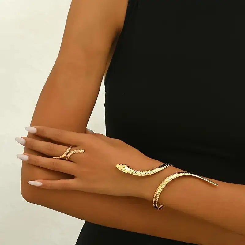 Rebel Spirit Snake Jewelry Set