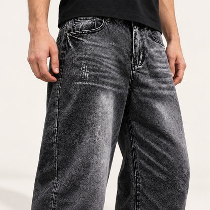 Soykre Timeless Oversized Wide-Leg Denim Pants